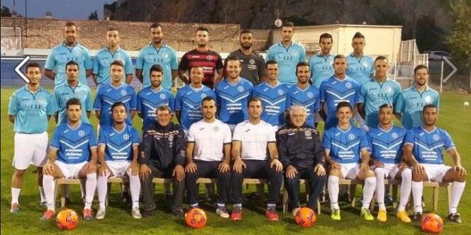 La photo de l'équipe du Stade beaucairois, publiée sur la page Facebook du club. DR