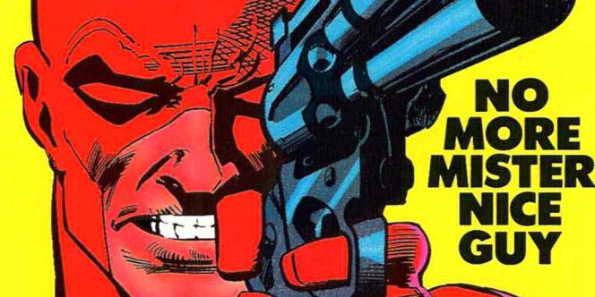 Couverture du numéro 184 de « Daredevil », dessinée par Frank Miller et Klaus Janson.