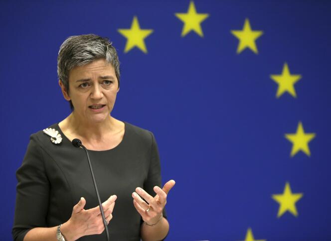 La démarche de la commissaire européenne à la concurrence, Margrethe Vestager, pourrait aboutir dans les mois qui viennent – après que Google aura eu la possibilité de présenter sa défense – à une amende conséquente.