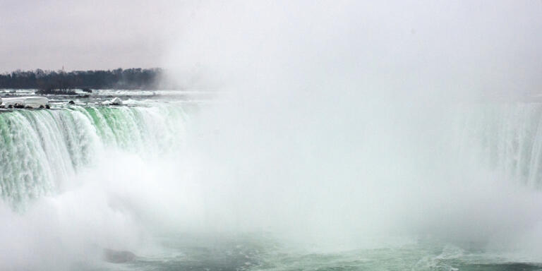 Les chutes du Niagara, Canada.
