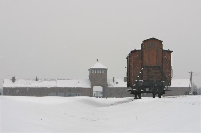 L’ancien camp nazi d’Auschwitz-Birkenau, en Pologne, en 2015.