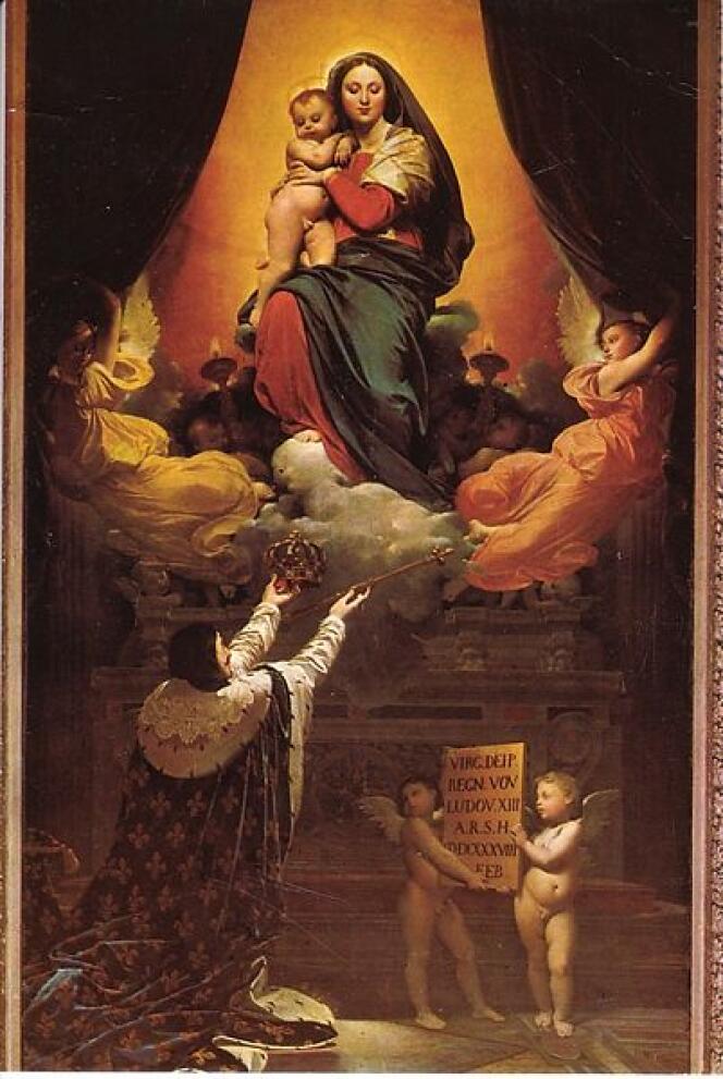 « Le Vœu de Louis XIII », abrité par la cathédrale de Montauban, est la première version du tableau retrouvé à Lons-le-Saunier (Jura).