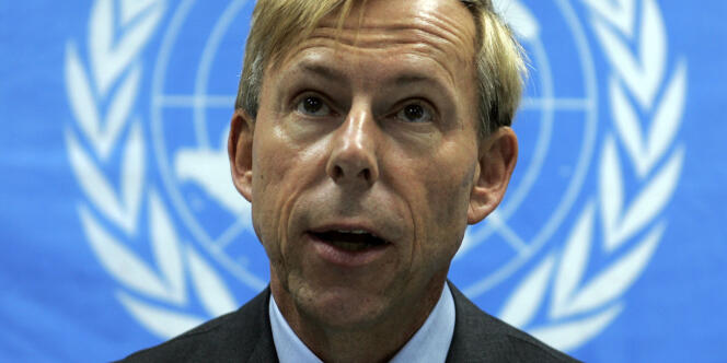 Anders Kompass, directeur des opérations de terrain au Haut-Commissariat de l'ONU pour les droits humains, en 2006.