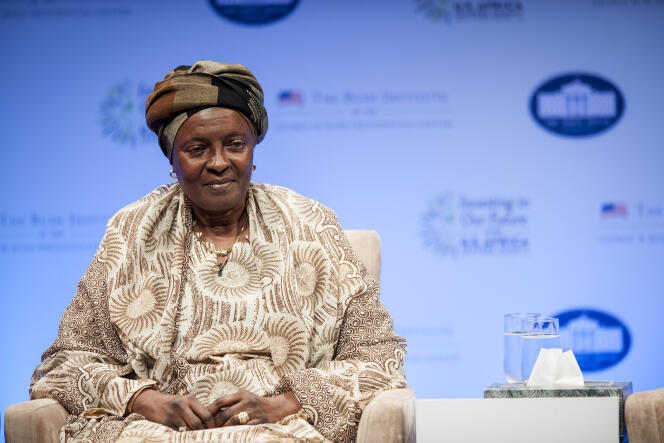 Aicha Bah Diallo, le 6 août 2014 à Washington.