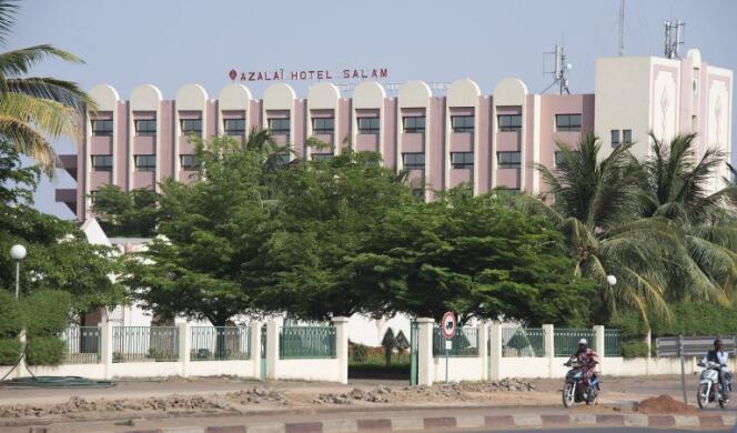 L'hôtel Azalaï de Bamako (Mali).