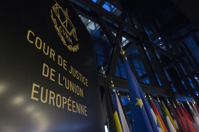 La Cour de justice de l'Union européenne, en décembre 2014.