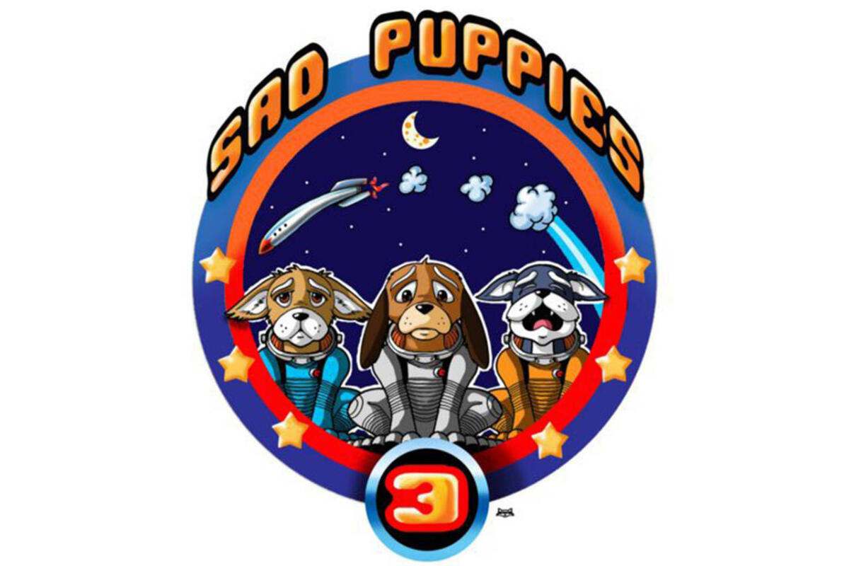 Le logo des Sad Puppies. 