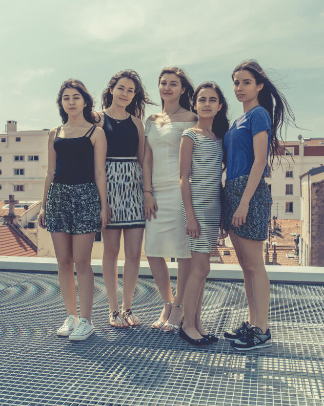 Les jeunes actrices du film franco-turc de Deniz Gamze Ergüven, 