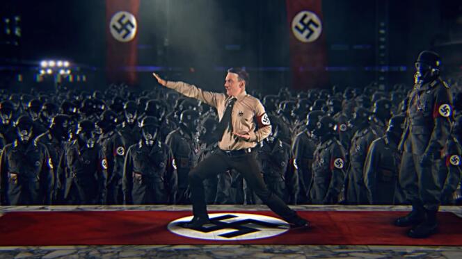 « Kung Fury » raconte l’histoire d’un policier expert en arts martiaux qui remonte le temps pour tuer Hitler.