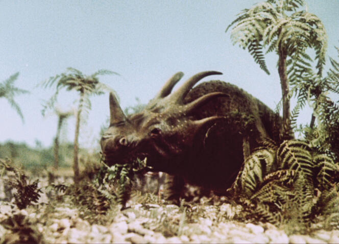 Un des dinosaures sortis de l'imagination de l'animateur tchèque Karel Zeman, dans 