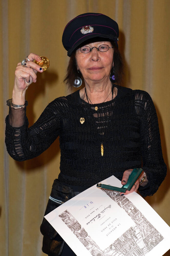 Brigitte Fontaine à Paris, en mars 2012.