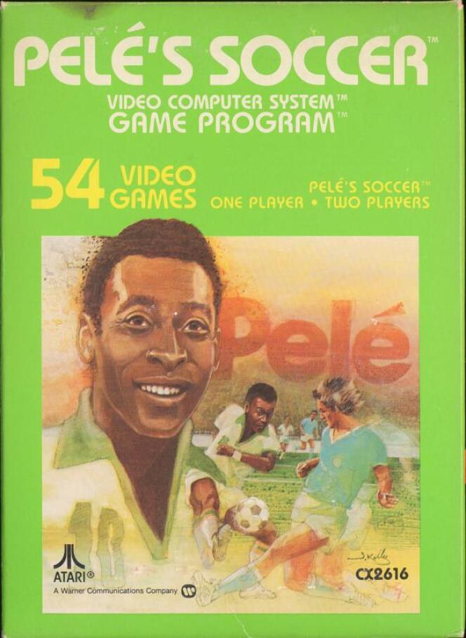Les premiers sportifs mis en avant dans les jeux vidéo sont masculins, à l'image de Pelé's Soccer, en 1981...