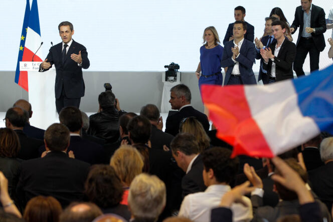 Nicolas Sarkozy a exhorté la droite à créer une 