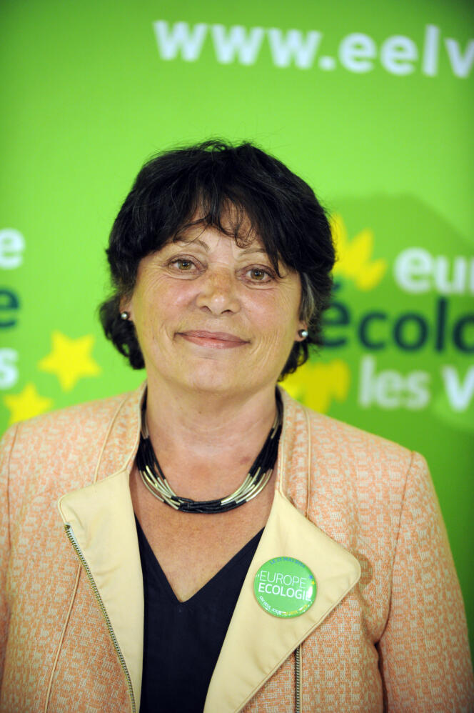 La députée européenne Michèle Rivasi, membre d'Europe Écologie les verts, en 2014