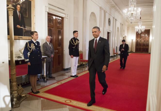 Barack Obama à la Maison Blanche, à Washington le 2 juin.