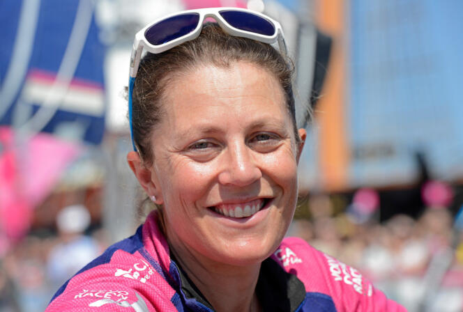 Samantha Davis, skipper de Team SCA, équipage 100% féminin qui a remporté la 8e étape de la Volvo Ocean Race, raconte au Monde.fr les coulisses de son exploit
