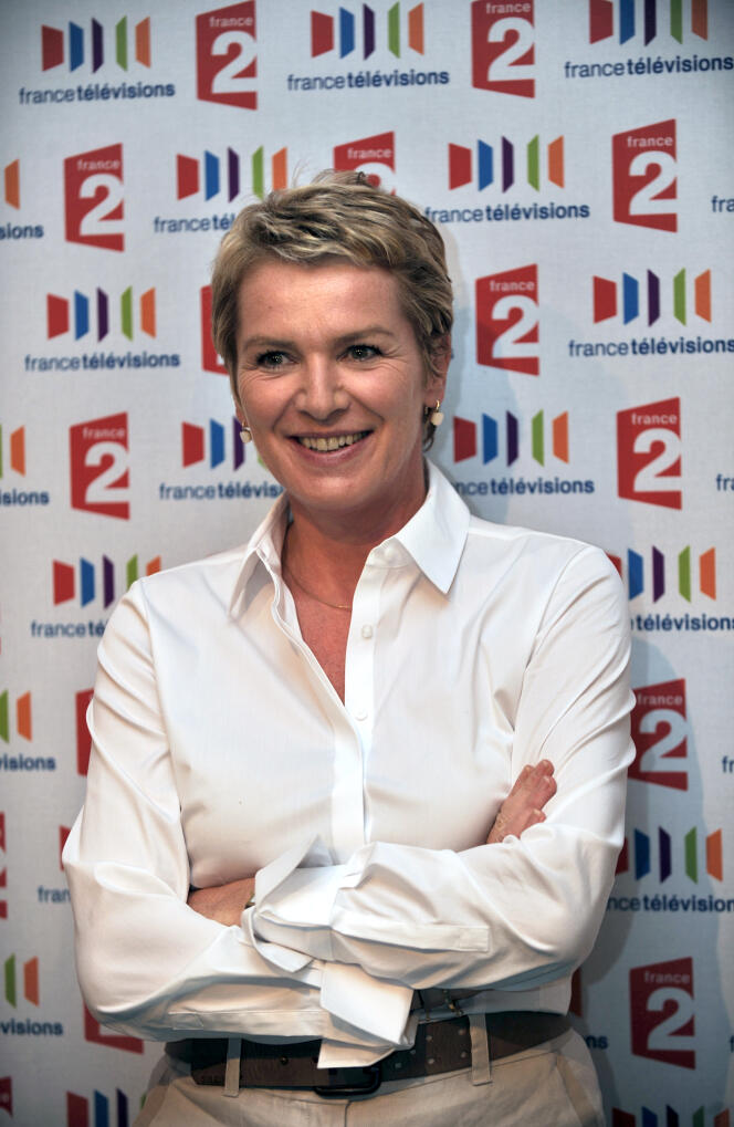La journaliste de France 2 Elise Lucet, première signataire de la pétition du collectif 