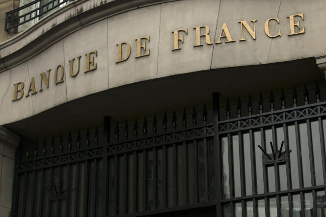 Une agence de la Banque de France, à Paris.