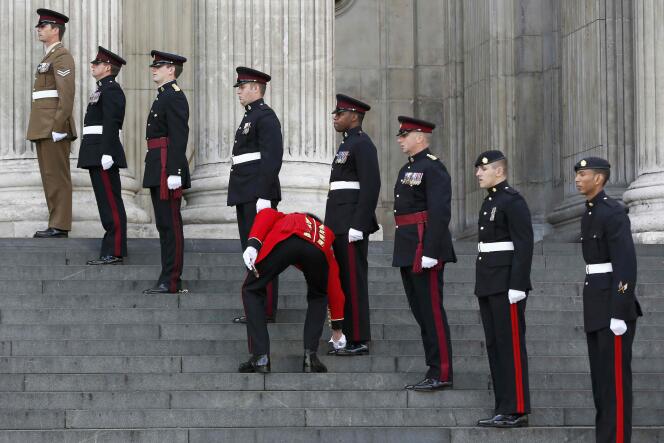 Commemorations of the Battle of Waterloo at St. Paul's Cathedral in London on Thursday 18 June.