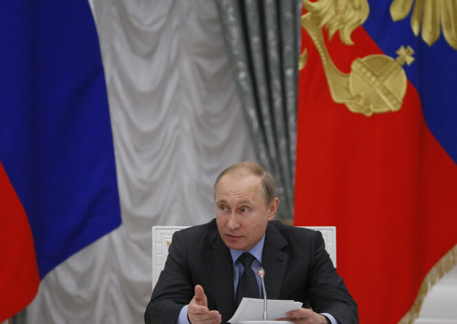 Vladimir Poutine, le président russe, mercredi 24 juin.