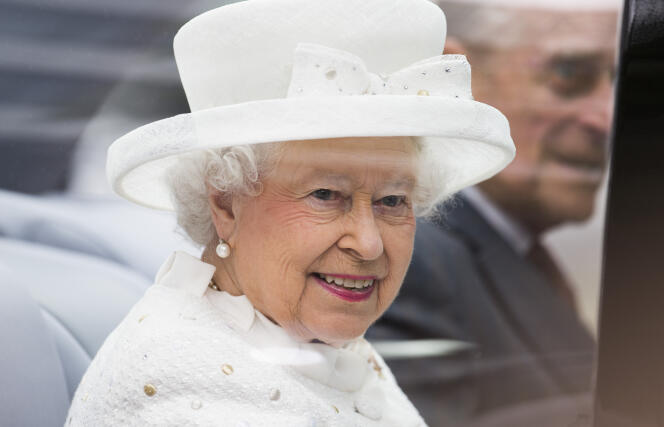 La reine d'Angleterre, Elizabeth II, en visite à Berlin mercredi 24 juin.