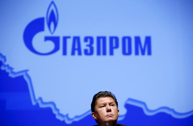 Alexeï Miller, le patron de Gazprom, en 2015 à Moscou.