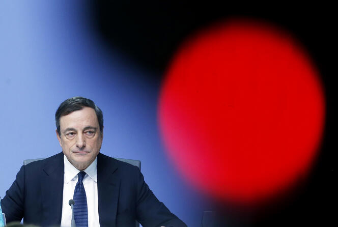 Le patron de la BCE, Mario Draghi.