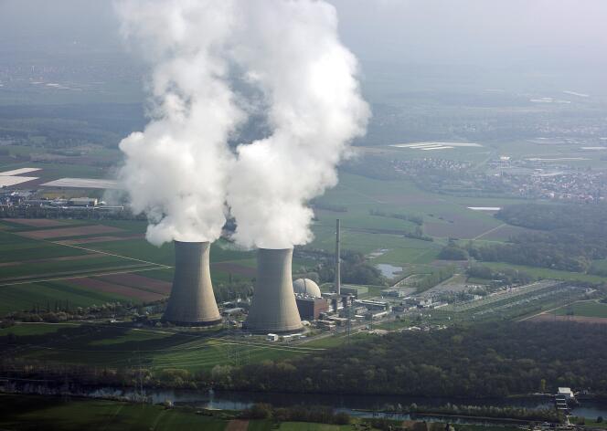 La centrale nucléaire de Grafenheinfeld, en Allemagne, en avril 2015.