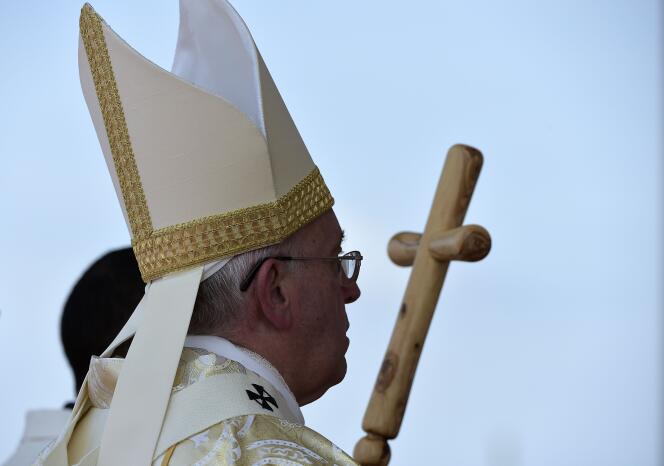 Le Pape François à Guayaquil en Equateur, le 6 juillet 2015.