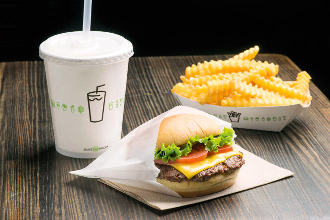 Aux Etats-Unis, la chaîne Shake Shak sert des burgers à base de viande garantie sans hormones ni antibiotiques.