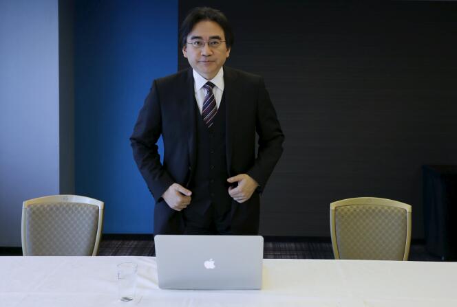 Satoru Iwata à Tokyo le 8 mai 2014.
