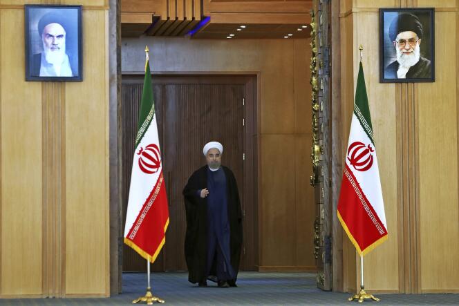 Hassan Rohani, à Téhéran, le 14 juillet.