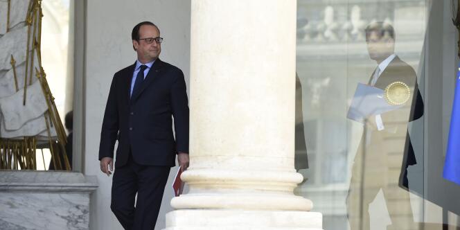 François Hollande, à l’Elysée, le 15 juillet.