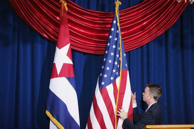 L’ambassade de Cuba aux Etats-Unis a rouvert lundi 20 juillet, cinquante-quatre ans après sa fermeture.