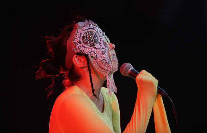 Björk le 20 juillet 2015 aux Nuits de Fourvière, à Lyon.