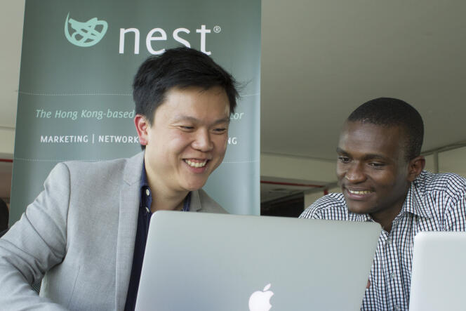 Aaron Fu, le directeur du bureau de Nest au Kenya.
