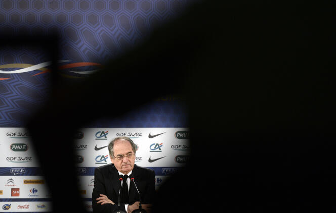 Noël Le Graët – ici le 22 juin 2014 au Brésil – soutiendra la candidature de Gianni Infantino à la présidence de la FIFA.