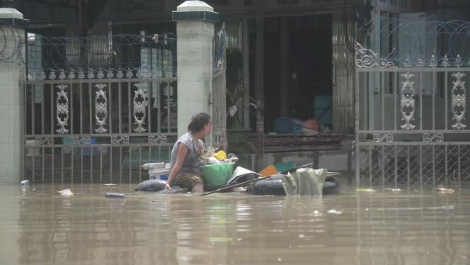 Inondations en Birmanie