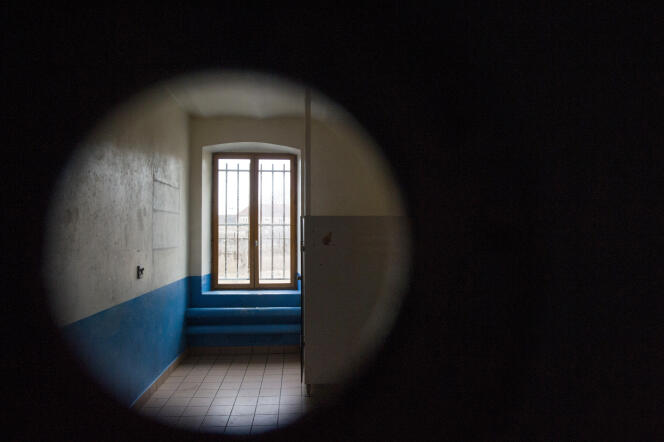 Prison de Lure, dans l'est de la France, le 3 avril.