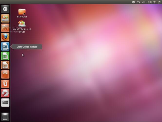 L'interface Unity d'Ubuntu Linux.