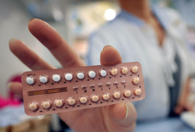 Plaquette de pilules contraceptives, en octobre 2009.