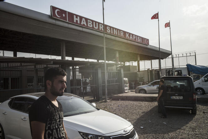 A Silopi, à la frontière entre la Turquie et le Kurdistan irakien, le 29 juillet.