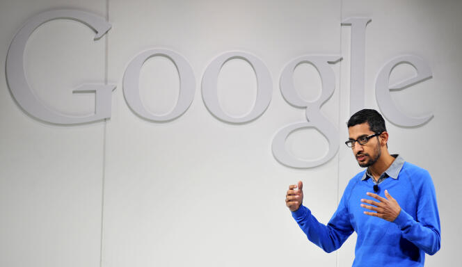 Sundar Pichai, nouveau directeur général de Google, en 2013.