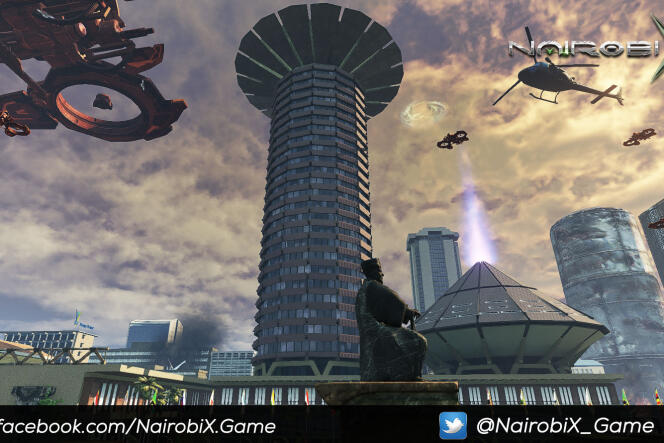 Capture d'écran du jeu vidéo Nairobi X. Crédit : BLACK Division Games