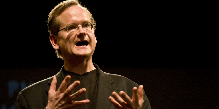 Lawrence Lessig était jusqu'ici connu pour être l'un des plus grands spécialistes américain des questions de copyright sur Internet.
