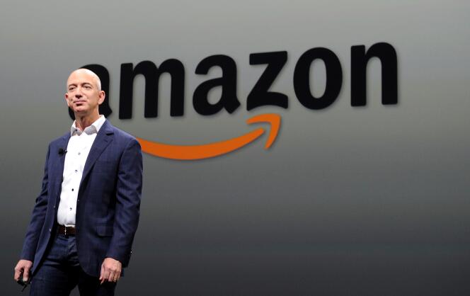 Jeff Bezos, patron et fondateur d'Amazon, en 2012.