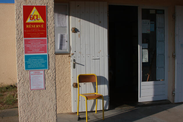 Le poste d'accueil du GCU de Gruissan, dans l'Aude. 