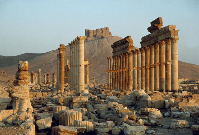 Site romain à Palmyre, Syrie 1995.