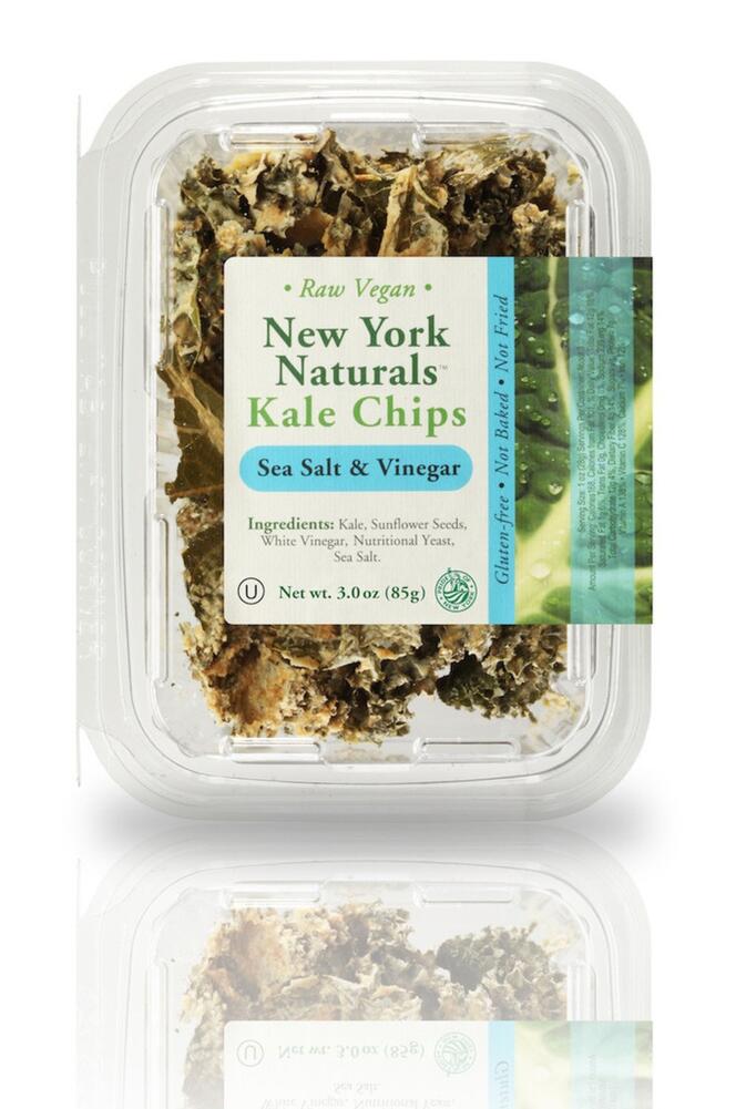 Les chips de kale, nourriture appréciée des hipsters…