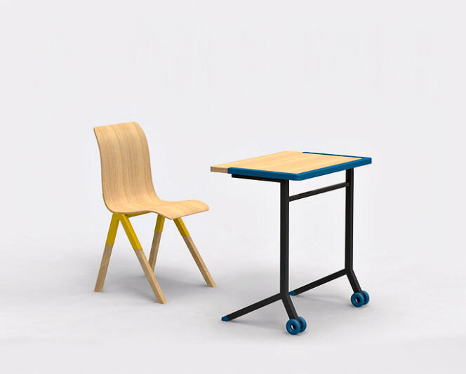 Unqui Designers a reçu en 2015 le prix Jean Prouvé, qui récompense des créations pour le mobilier scolaire.